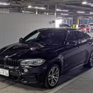 2016 Bmw X6 black gasoline used car Japan export
