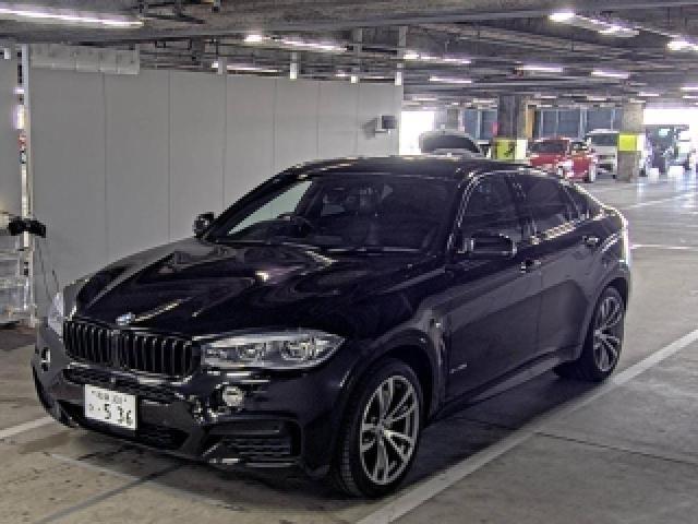 Ref:AUX-25009151 BMW X6 2016 1 2016 Bmw X6 black gasoline used car Japan export