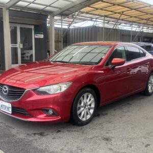 2015 Mazda Atenza Sedan red diesel used car Japan export