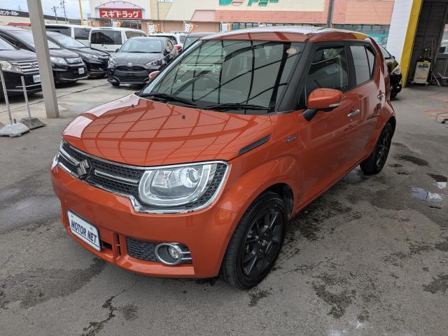 Ref:AUX-25010468 SUZUKI IGNIS 2016 1 2016 Suzuki Ignis orange hybrid used car Japan export