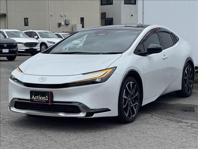 Ref:AUX-25014632 TOYOTA PRIUS 2023 1 2023 Toyota Prius pearl hybrid used car Japan export