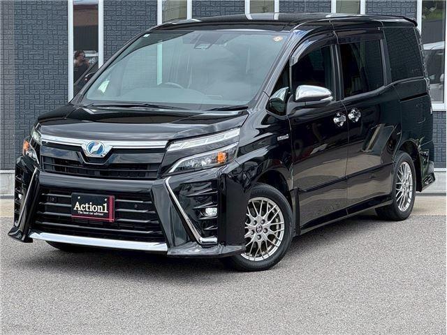 Ref:AUX-25015544 TOYOTA VOXY 2019 1 2019 Toyota Voxy black gasoline used car Japan export
