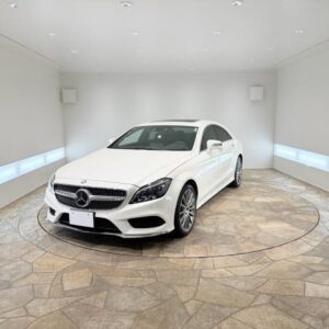 2015 Mercedes Benz Cls-Class white gasoline used car Japan export