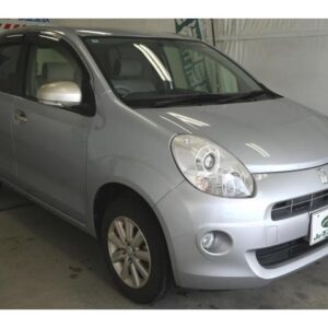 2012 Toyota Passo silver gasoline used car Japan export