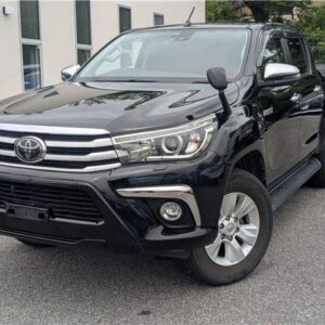 2018 Toyota Hilux black diesel used car Japan export