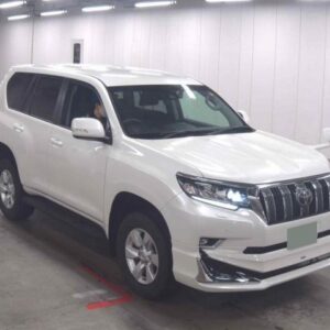 2018 Toyota Land Cruiser Prado pearl gasoline used car Japan export