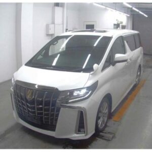 2021 Toyota Alphard pearl gasoline used car Japan export