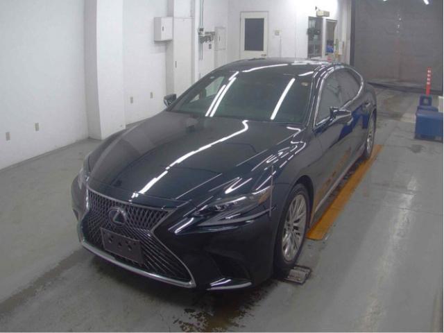 Ref:AUX-25015774 LEXUS LS 2018 1 2018 Lexus Ls black gasoline used car Japan export