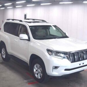 2022 Toyota Land Cruiser Prado pearl gasoline used car Japan export