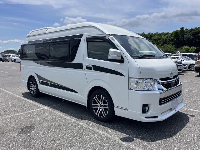 Ref:AUX-25015810 TOYOTA HIACE VAN 2021 1 2021 Toyota Hiace Van pearl gasoline used car Japan export