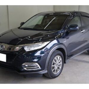2019 Honda Vezel blue gasoline used car Japan export
