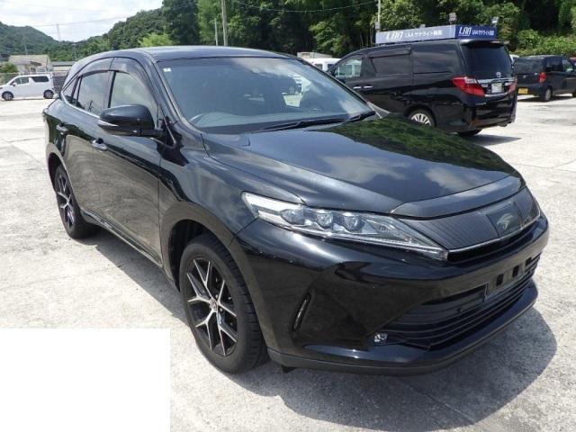 Ref:AUX-25015826 TOYOTA HARRIER 2020 1 2020 Toyota Harrier black gasoline used car Japan export