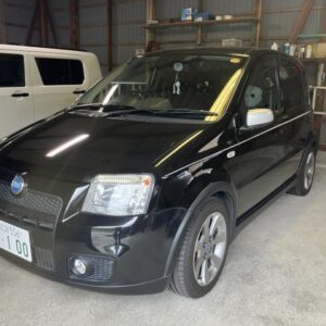 2007 Fiat New Panda black gasoline used car Japan export