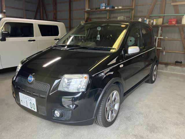 Ref:AUX-25015837 FIAT NEW PANDA 2007 1 2007 Fiat New Panda black gasoline used car Japan export