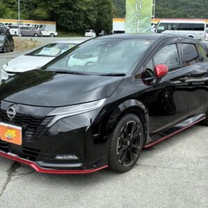 2021 Nissan Aura black gasoline used car Japan export