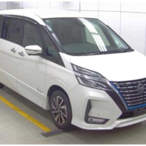 2021 Nissan Serena pearl gasoline used car Japan export