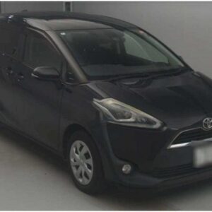 2018 Toyota Sienta black gasoline used car Japan export