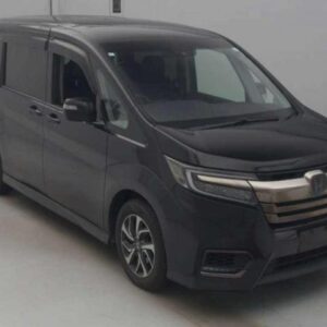 2019 Honda Stepwagon Spada black gasoline used car Japan export