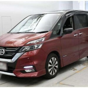 2016 Nissan Serena wine gasoline used car Japan export