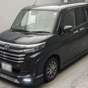 2022 Toyota Roomy black gasoline used car Japan export