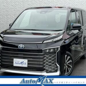 2023 Toyota Voxy black gasoline used car Japan export