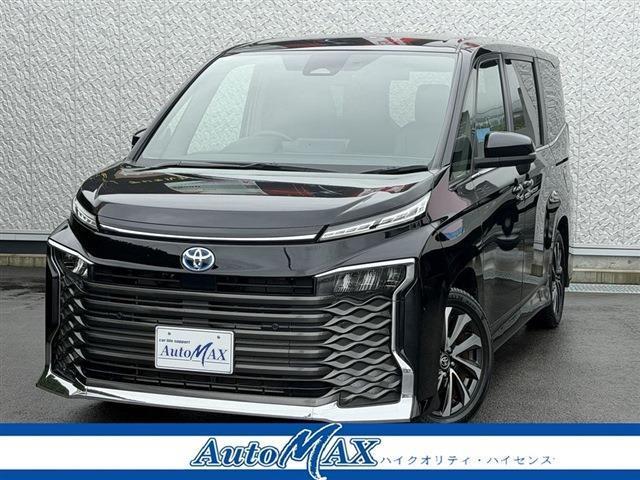 Ref:AUX-25029945 TOYOTA VOXY 2023 1 2023 Toyota Voxy black gasoline used car Japan export