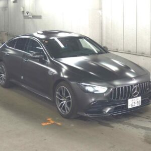 2019 Mercedes Amg Gt 4 Door Coupe gray gasoline used car Japan export