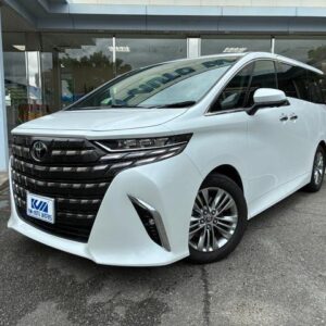 2024 Toyota Alphard pearl gasoline used car Japan export