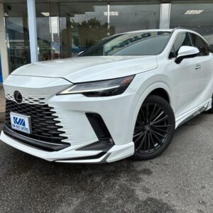 2023 Lexus Rx white hybrid used car Japan export
