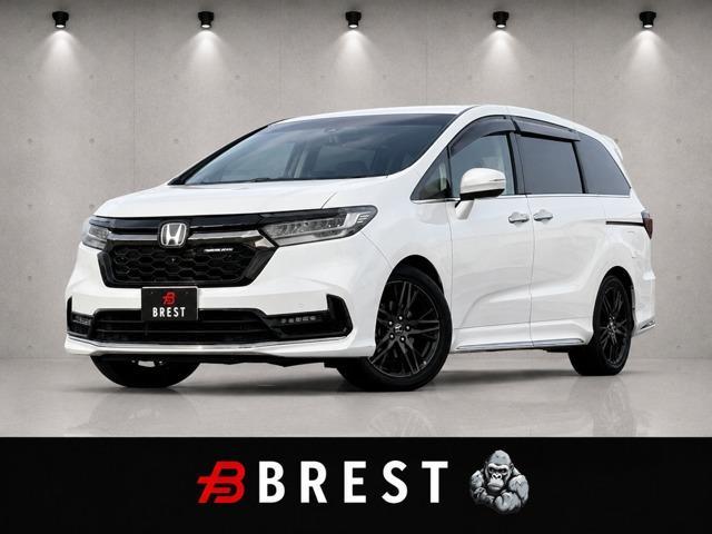 Ref:AUX-25035168 HONDA ODYSSEY HYBRID 2021 1 2021 Honda Odyssey Hybrid white hybrid used car Japan export