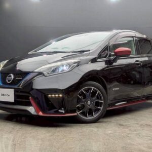 2017 Nissan Note black gasoline used car Japan export
