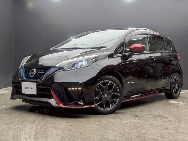 Ref:AUX-25035398 NISSAN NOTE 2017 1 2017 Nissan Note black gasoline used car Japan export