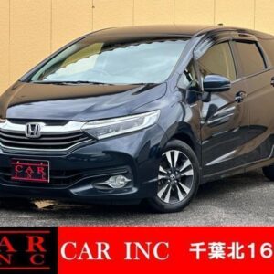2017 Honda Shuttle blue hybrid used car Japan export