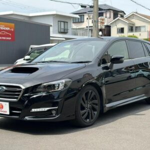 2020 Subaru Levorg black gasoline used car Japan export