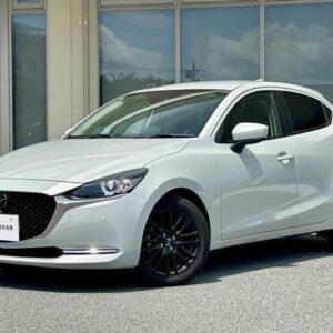 2021 Mazda Mazda2 white gasoline used car Japan export