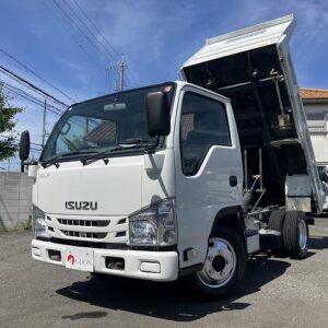 2019 Isuzu Elf Truck white diesel used car Japan export