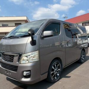 2013 Nissan Nv350Caravan Van silver diesel used car Japan export
