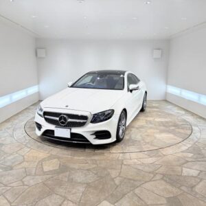 2019 Mercedes Benz E-Class white gasoline used car Japan export