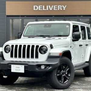 2023 Chrysler Jeep Jeep Wrangler Unlimited white gasoline used car Japan export