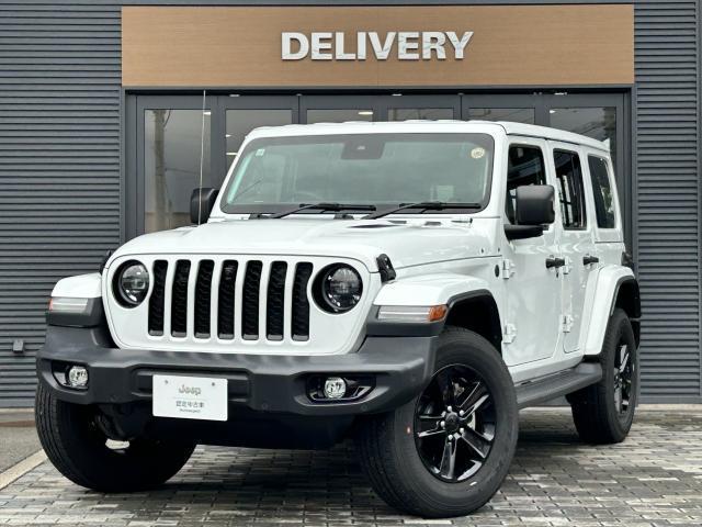 Ref:AUX-25036563 CHRYSLER JEEP JEEP WRANGLER UNLIMITED 2023 1 2023 Chrysler Jeep Jeep Wrangler Unlimited white gasoline used car Japan export