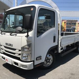 2019 Isuzu Elf Truck white diesel used car Japan export