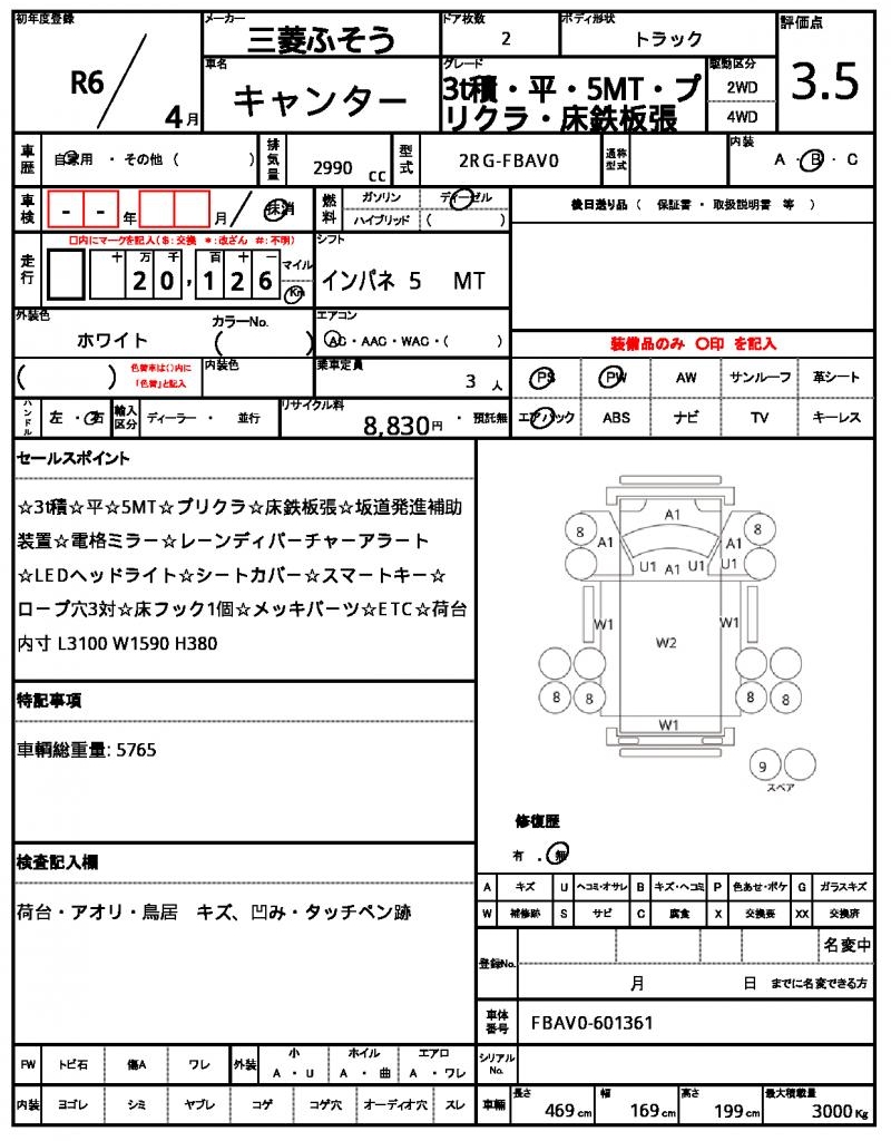 Ref:AUX-25036697 MITSUBISHI FUSO CANTER 2024 19 Ref:AUX-25036697 MITSUBISHI FUSO CANTER 2024 - Image 19
