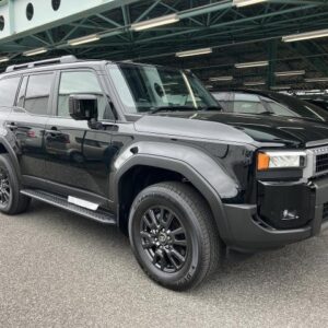 2025 Toyota Land Cruiser 250 black gasoline used car Japan export