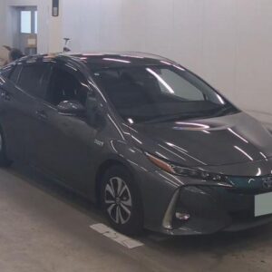 2017 Toyota Prius Phv gray gasoline used car Japan export