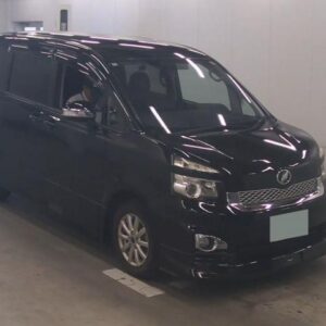 2010 Toyota Voxy black gasoline used car Japan export