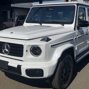 2026 Mercedes Benz G-Class white diesel used car Japan export
