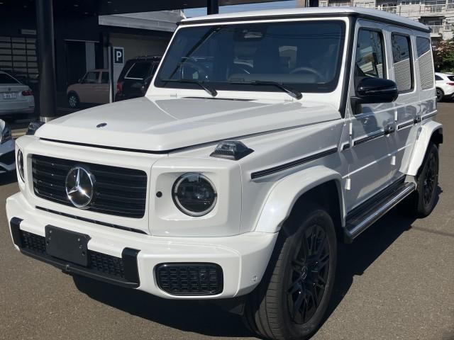 Ref:AUX-25040936 MERCEDES BENZ G-CLASS 2026 1 2026 Mercedes Benz G-Class white diesel used car Japan export