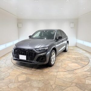 2021 Audi Q5 Sportback gray diesel used car Japan export