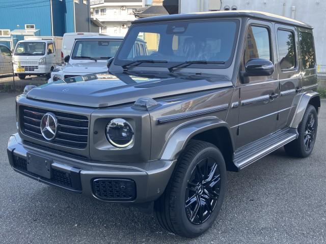 Ref:AUX-25040951 MERCEDES BENZ G-CLASS 2026 1 2026 Mercedes Benz G-Class gray diesel used car Japan export