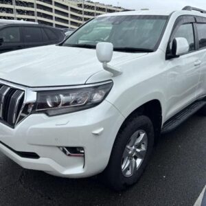 2019 Toyota Land Cruiser Prado pearl gasoline used car Japan export